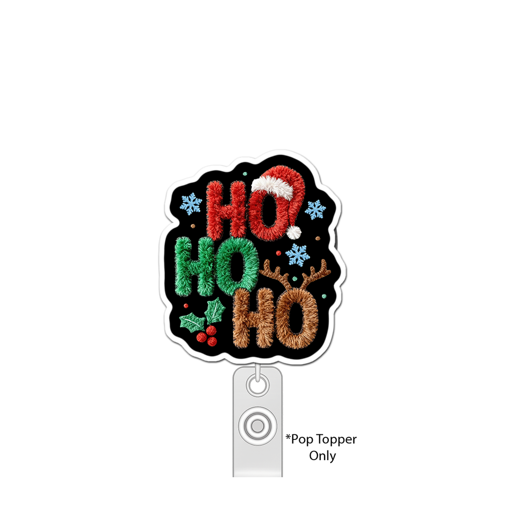 Ho Ho Holiday Hero Pop Topper - - Topperswap