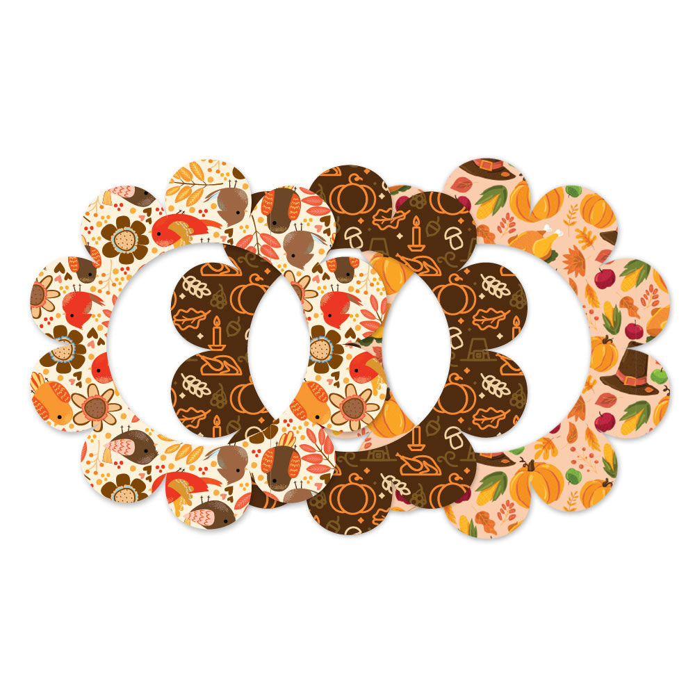 Triple-Treat Thanksgiving Feast Swapfinity Swapper Frame 3-Pack (Save 5%) - - Topperswap