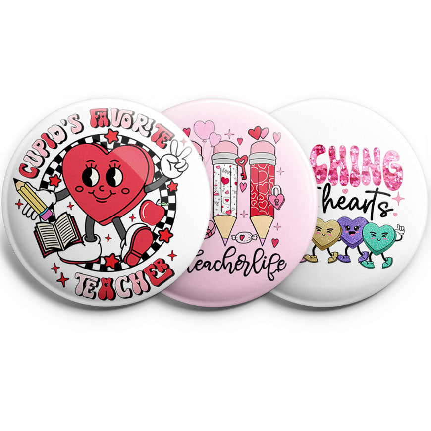 Valentine's Teacher Trio Topper 3-Pack (Save 5%) - - Topperswap