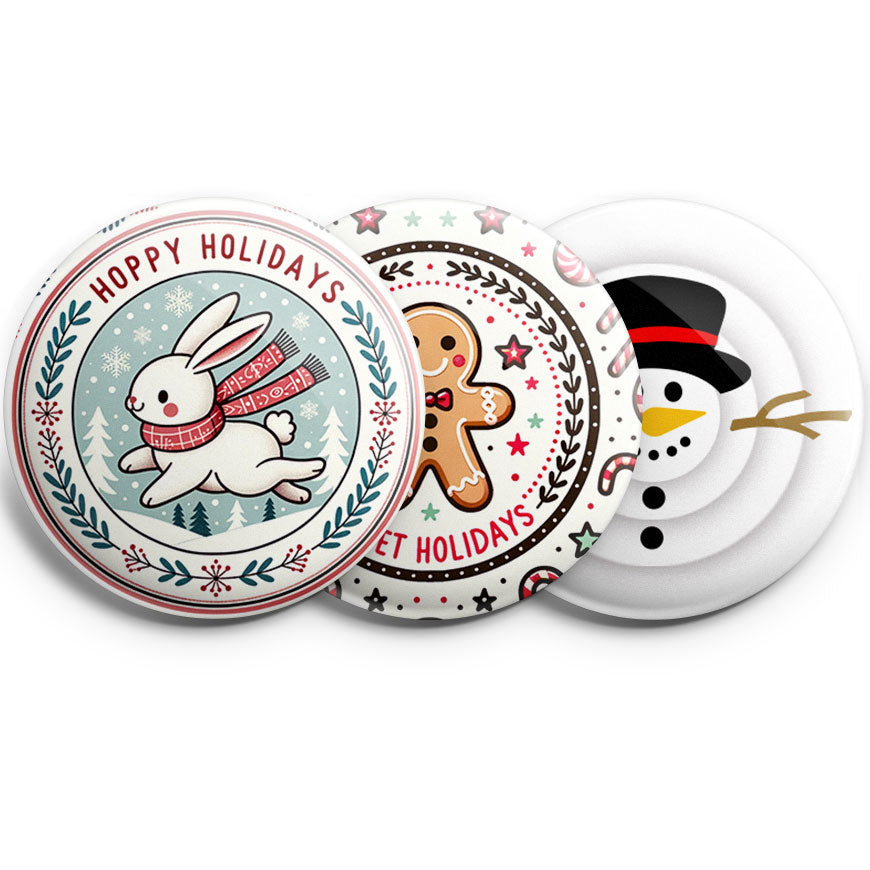 Sweet Christmas Delight Topper 3-Pack (Save 5%) - Classic Shine - Topperswap