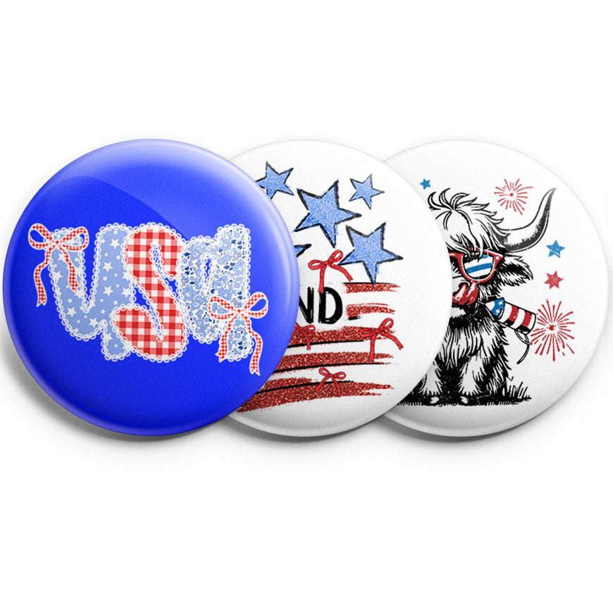 Americana Sweethearts Topper 3-Pack (Save 5%) - Classic Shine - Topperswap