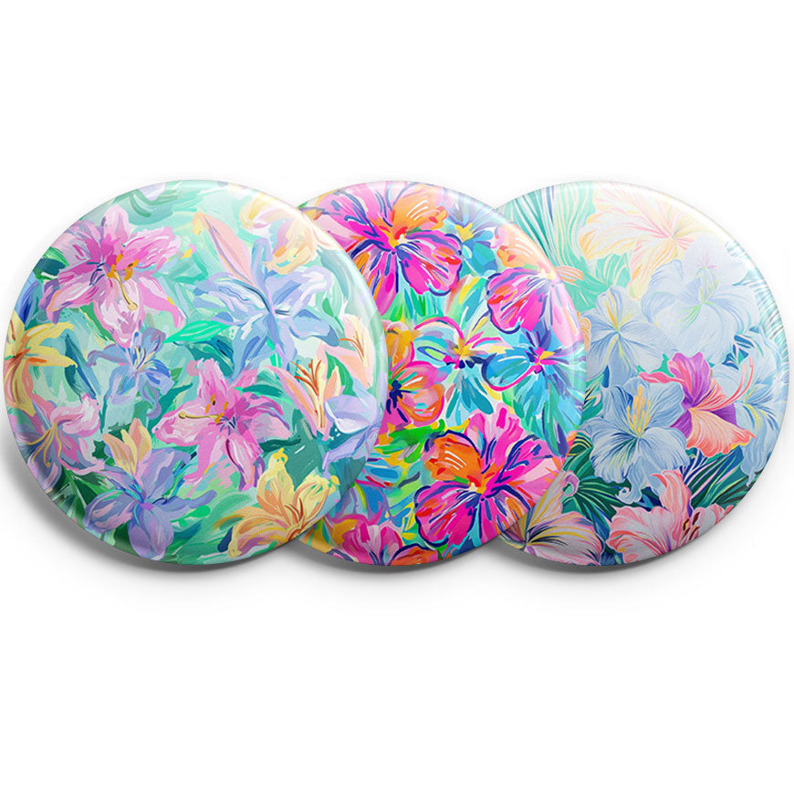 Artful Blooms Topper 3-Pack (Save 5%) - - Topperswap