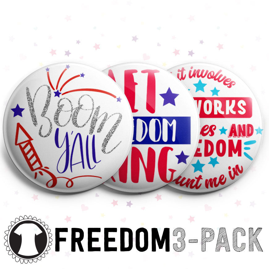 Freedom 3-Pack (Save 5%) - - Topperswap