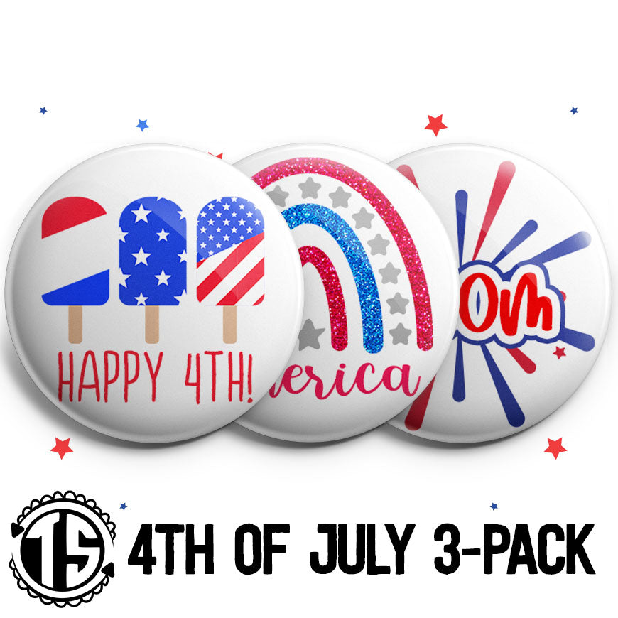 4th of July 3-Pack - (Save 5%) - Classic Shine - Topperswap