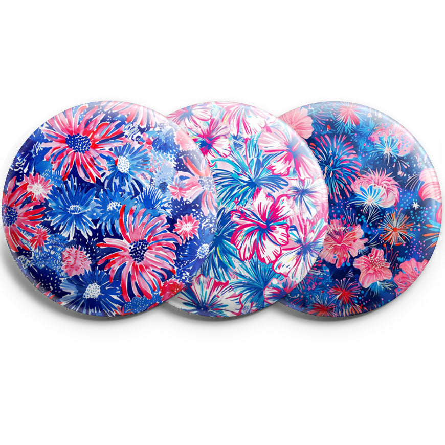 Floral Fireworks Trio Topper 3-Pack (Save 5%) - - Topperswap