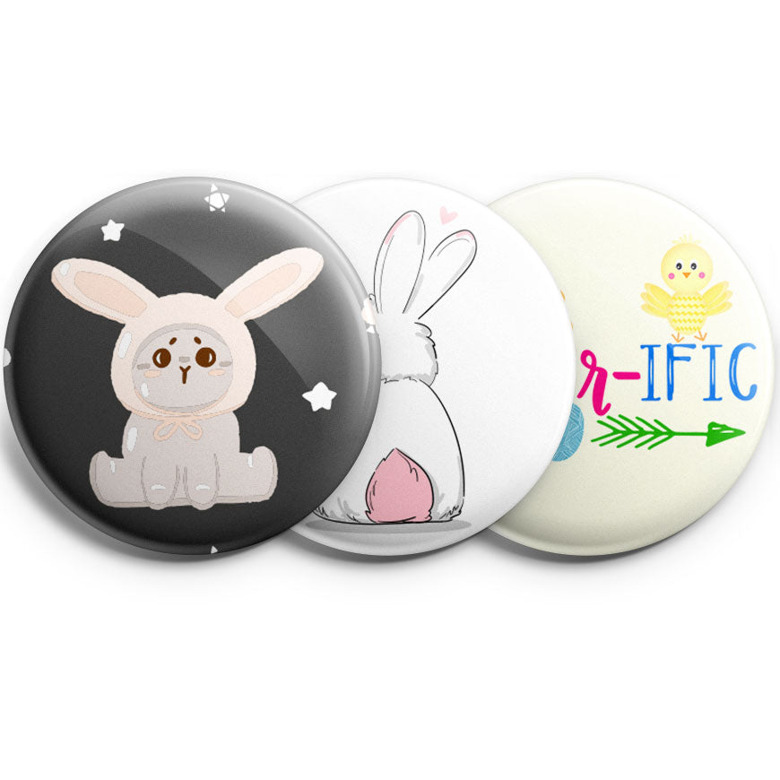 Fuzzy Friends Easter 3-Pack - - Topperswap