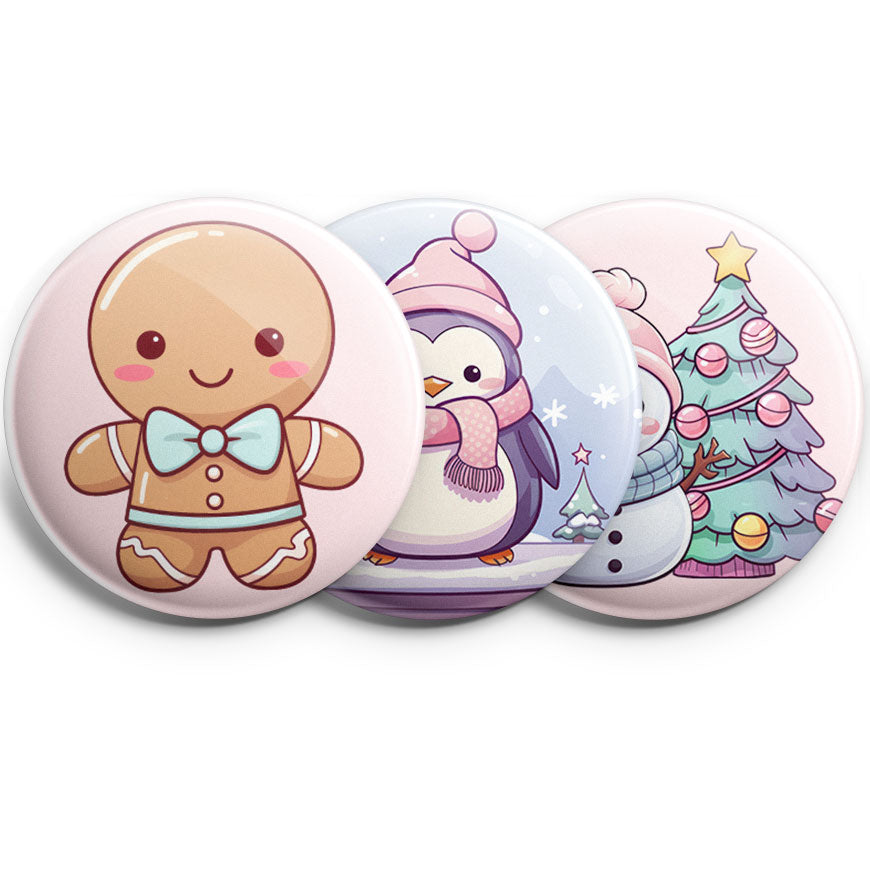 Kawaii Winter Cheer Topper 3-Pack (Save 5%) - - Topperswap