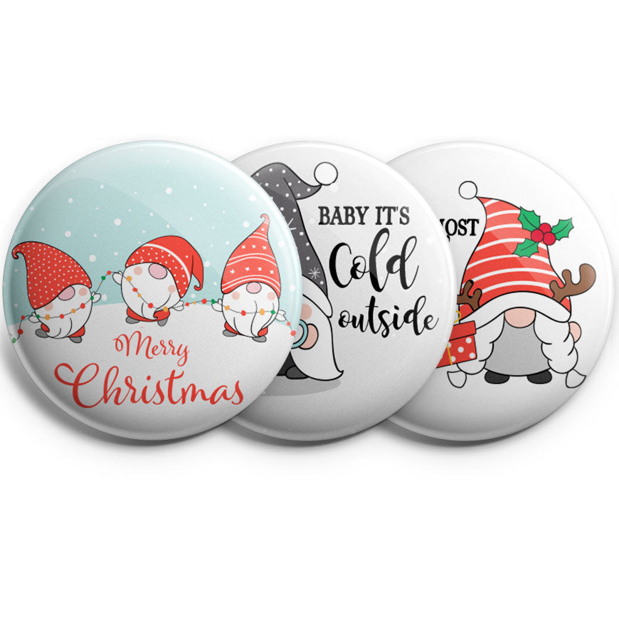 Christmas Gnome 3-Pack - (Save 5%) - Classic Shine - Topperswap