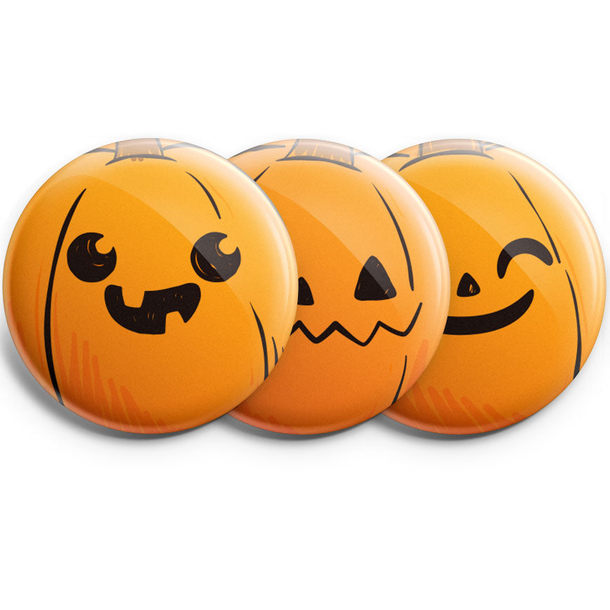 Bunch-O-Jack-O-Lantern Faces Topper 3-Pack (Save 5%) - - Topperswap