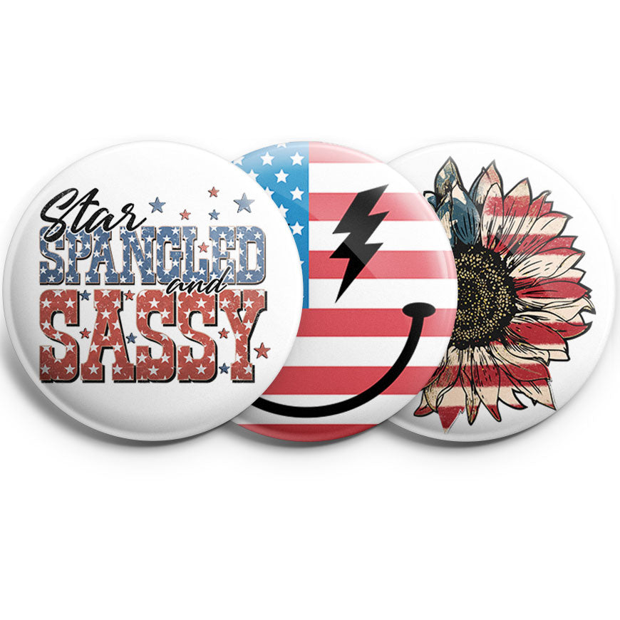 Star-Spangled & Sassy Topper 3-Pack (Save 5%) - - Topperswap