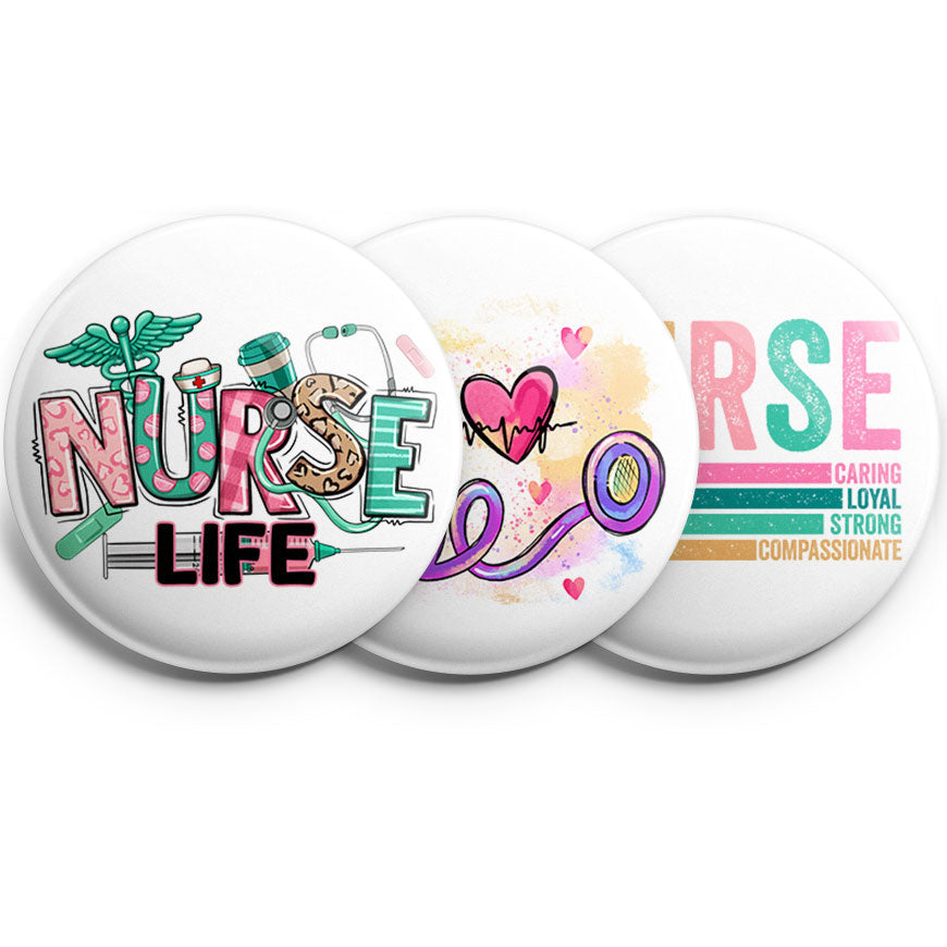 Colorful Nurse Essentials Topper 3-Pack (Save 5%) - Classic Shine - Topperswap