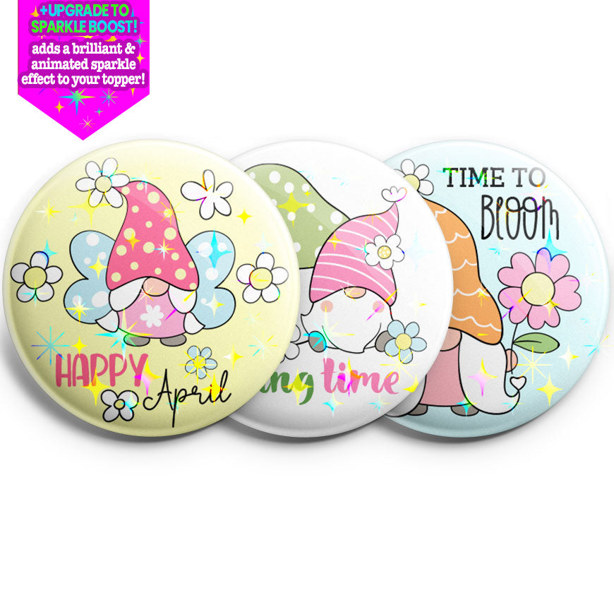 Spring Gnomes 3-Pack (Save 5%) - - Topperswap