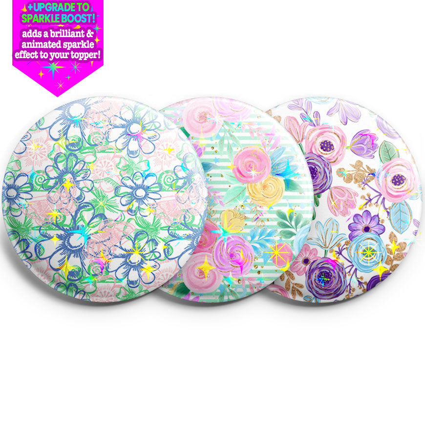 Flower Garden 3-Pack (Save 5%) - - Topperswap
