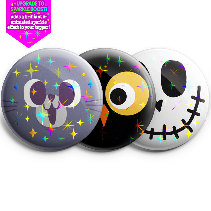 Spooky Face 3-Pack (Save 5%) - - Topperswap