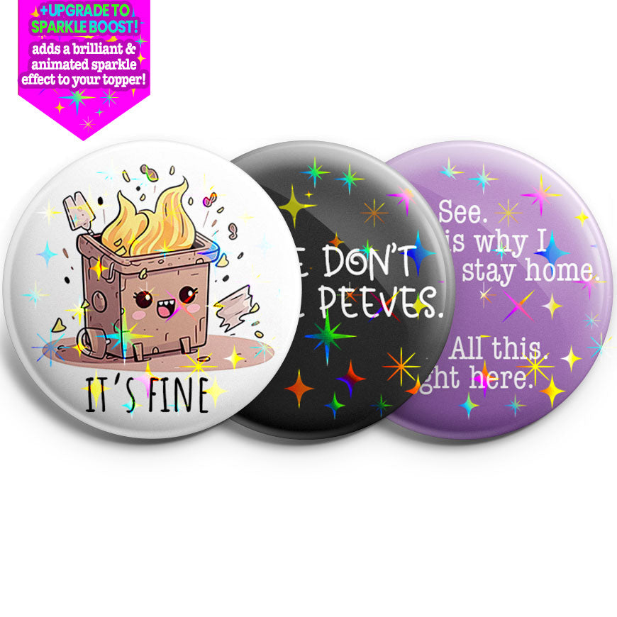 It's Fine Club 3-Pack - - Topperswap