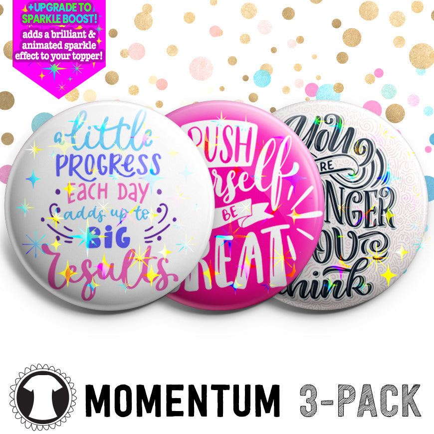 Momentum 3-Pack (Save 5%) - Make them Sparkle! - Topperswap