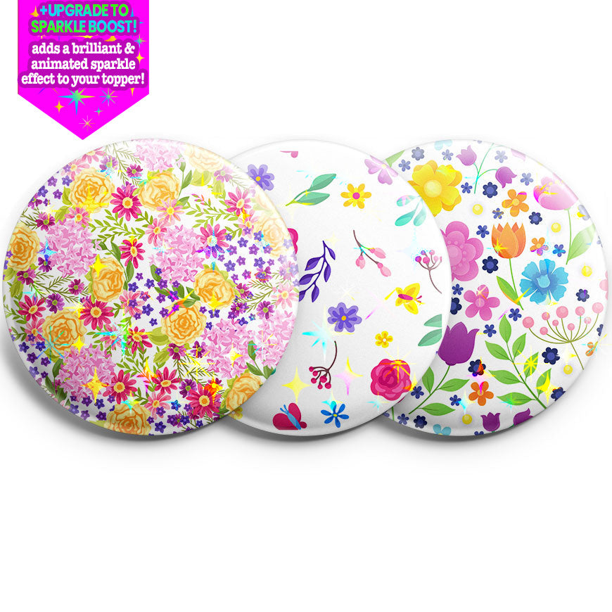 Springtime Blooms 3-Pack - - Topperswap