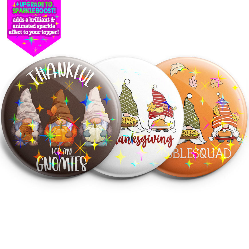 Thankful Gnomies 3-Pack - - Topperswap