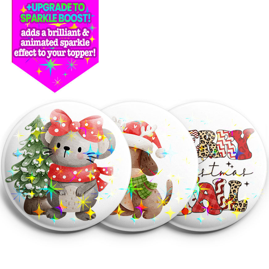 Festive Friends Topper 3-Pack (Save 5%) -  - Topperswap