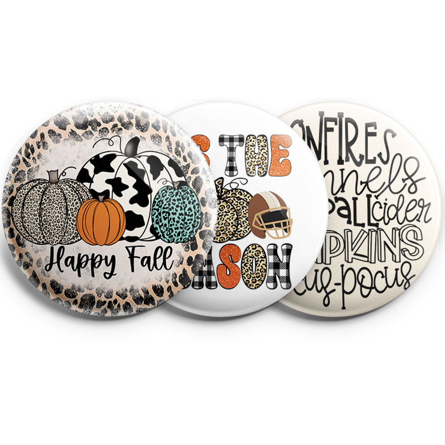 Pumpkin Season Topper 3-Pack (Save 5%) - - Topperswap