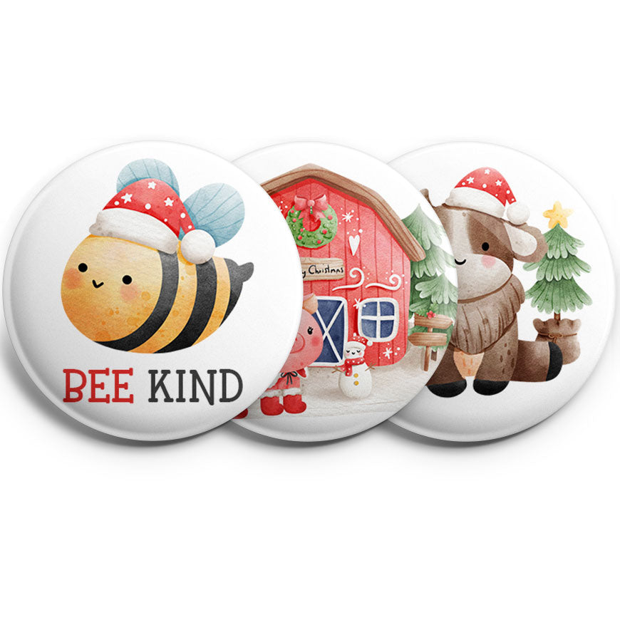 Farmyard Festive Topper 3-Pack (Save 5%) - - Topperswap