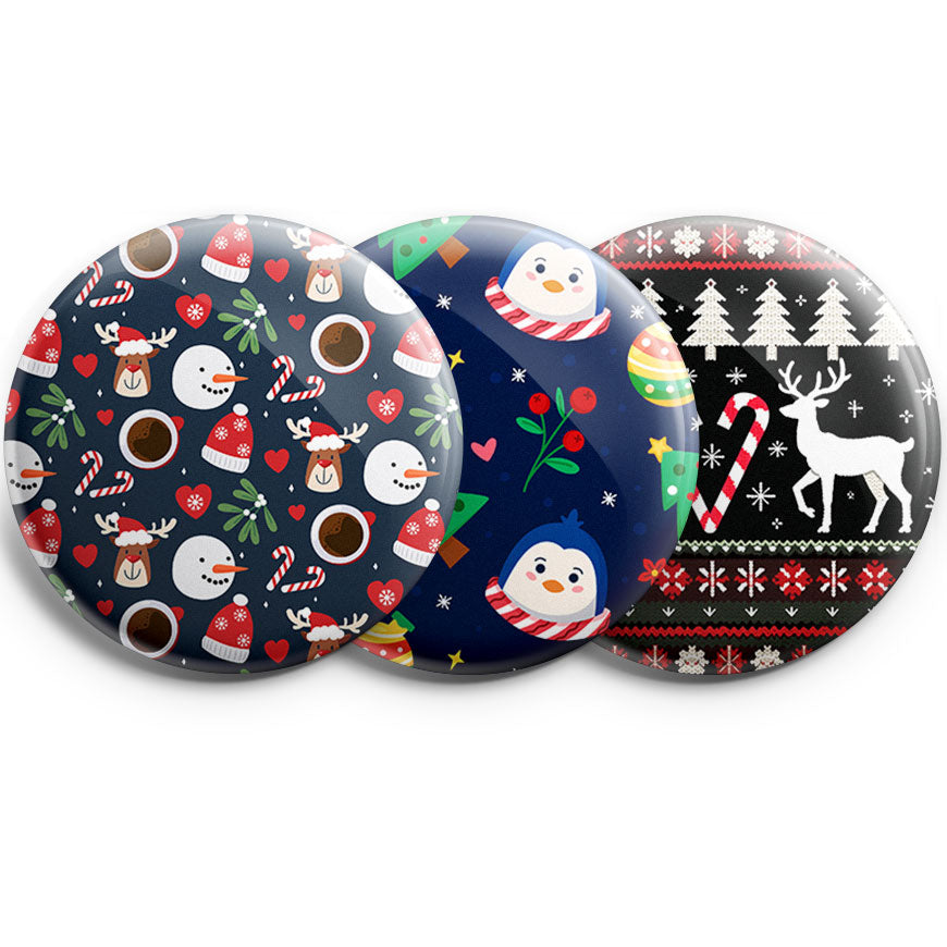 Festive Patterns Galore Topper 3-Pack (Save 5%) - - Topperswap