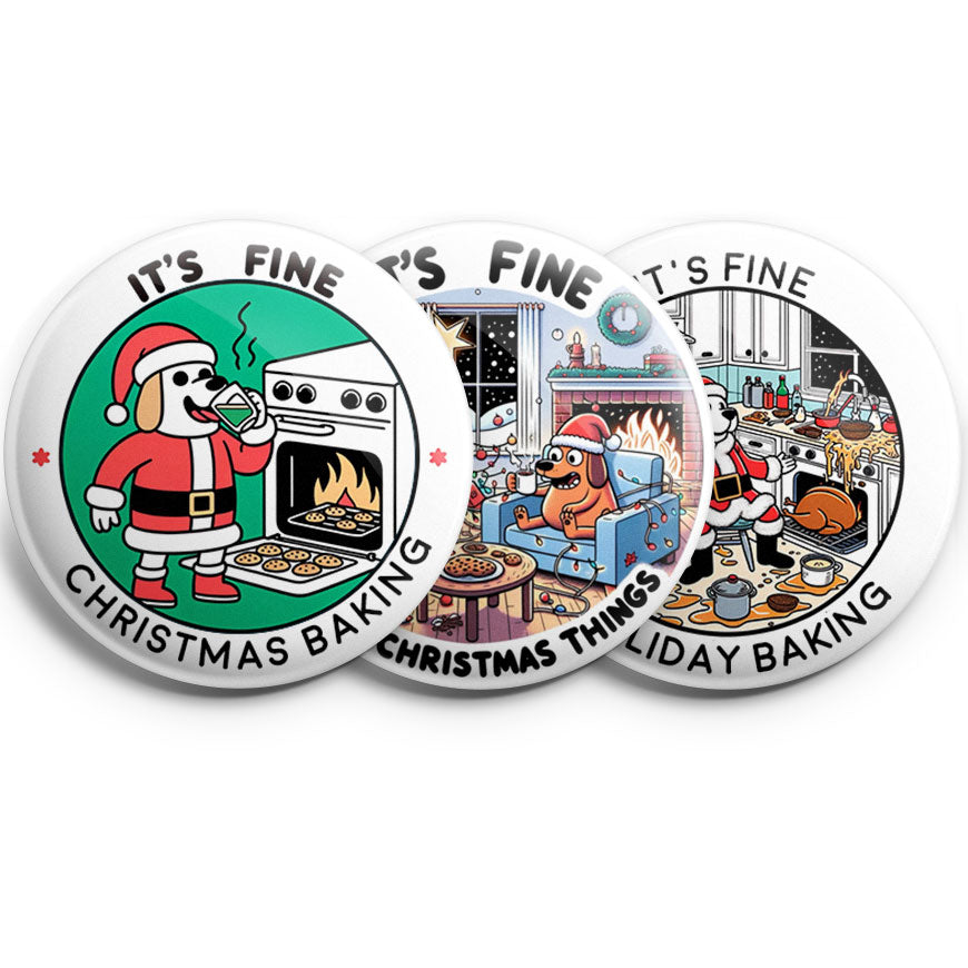 Its Fine Festive Topper 3-Pack (Save 5%) - - Topperswap
