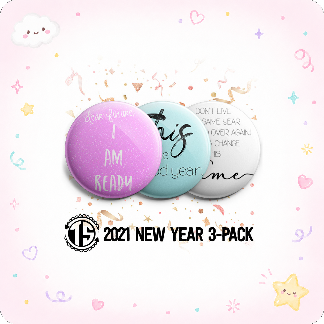 New Year 3-Pack - (Save 5%) - - Topperswap