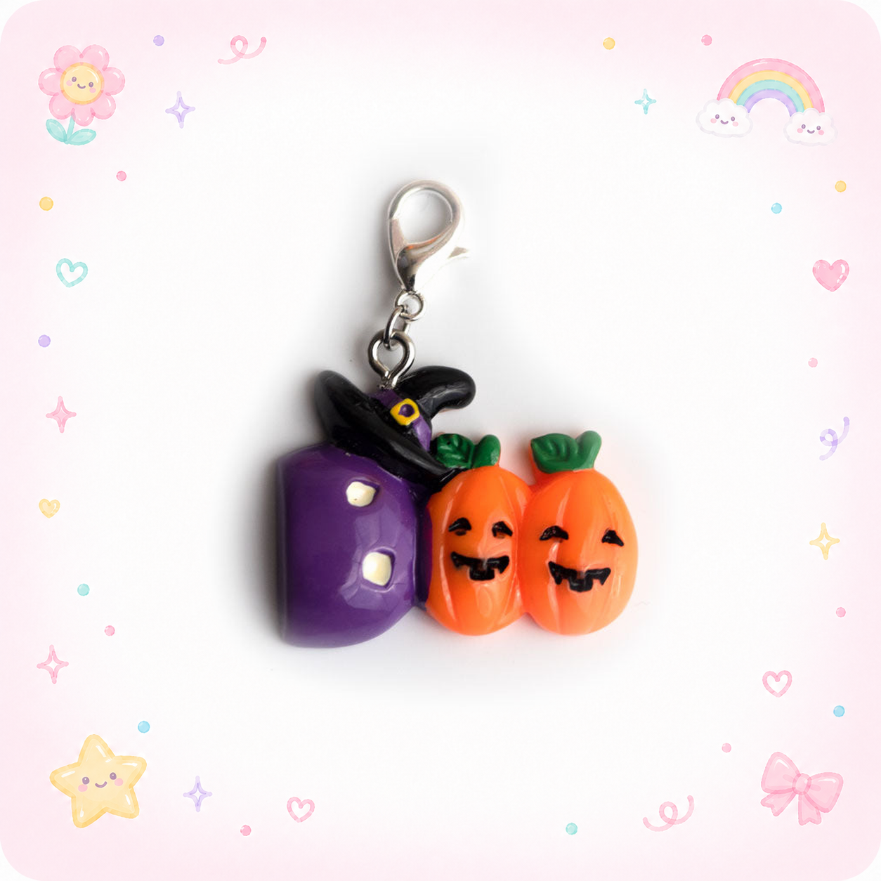 BOO Charm Badge Reel Add-on - - Topperswap