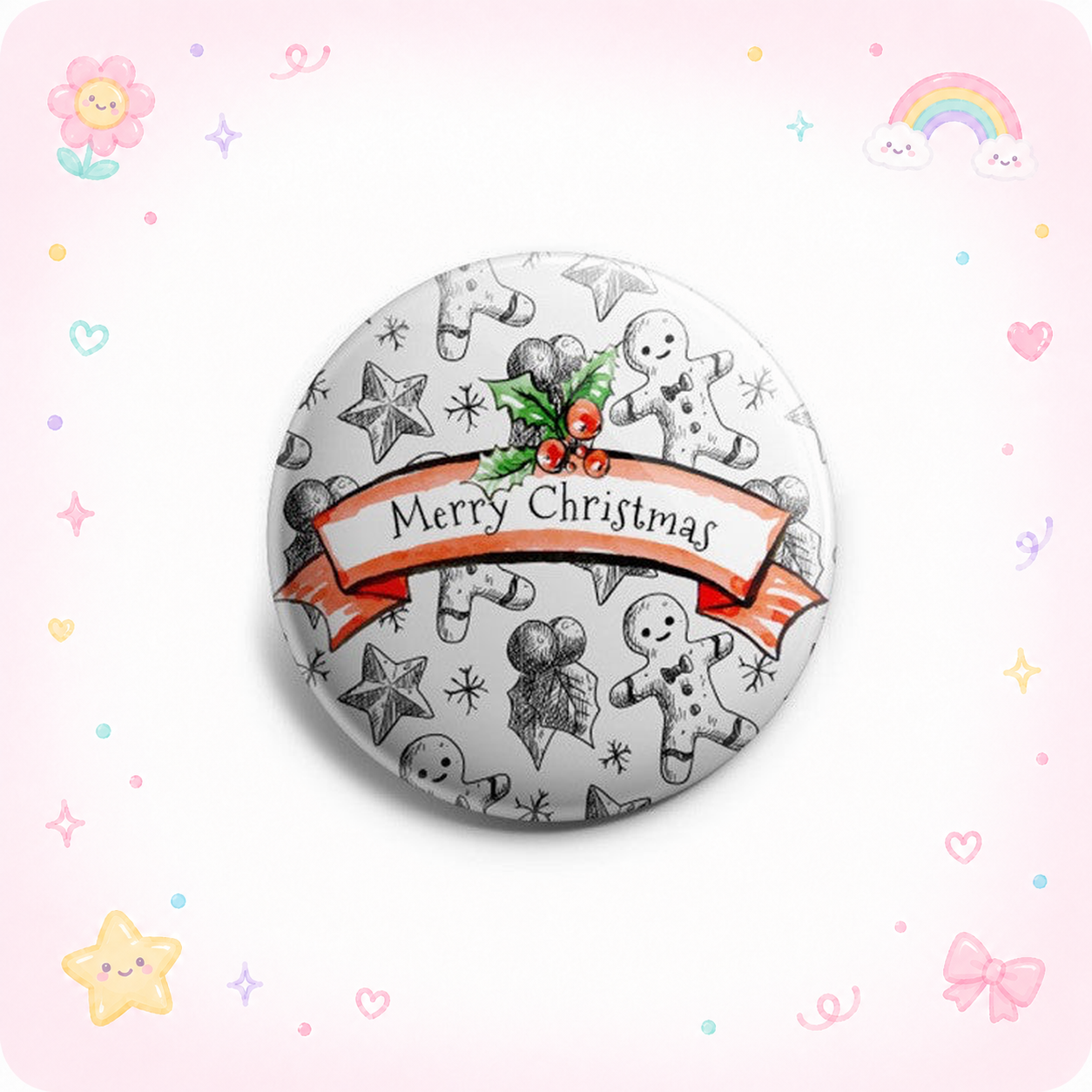 Cute Merry Christmas Topper - Vault - - Topperswap