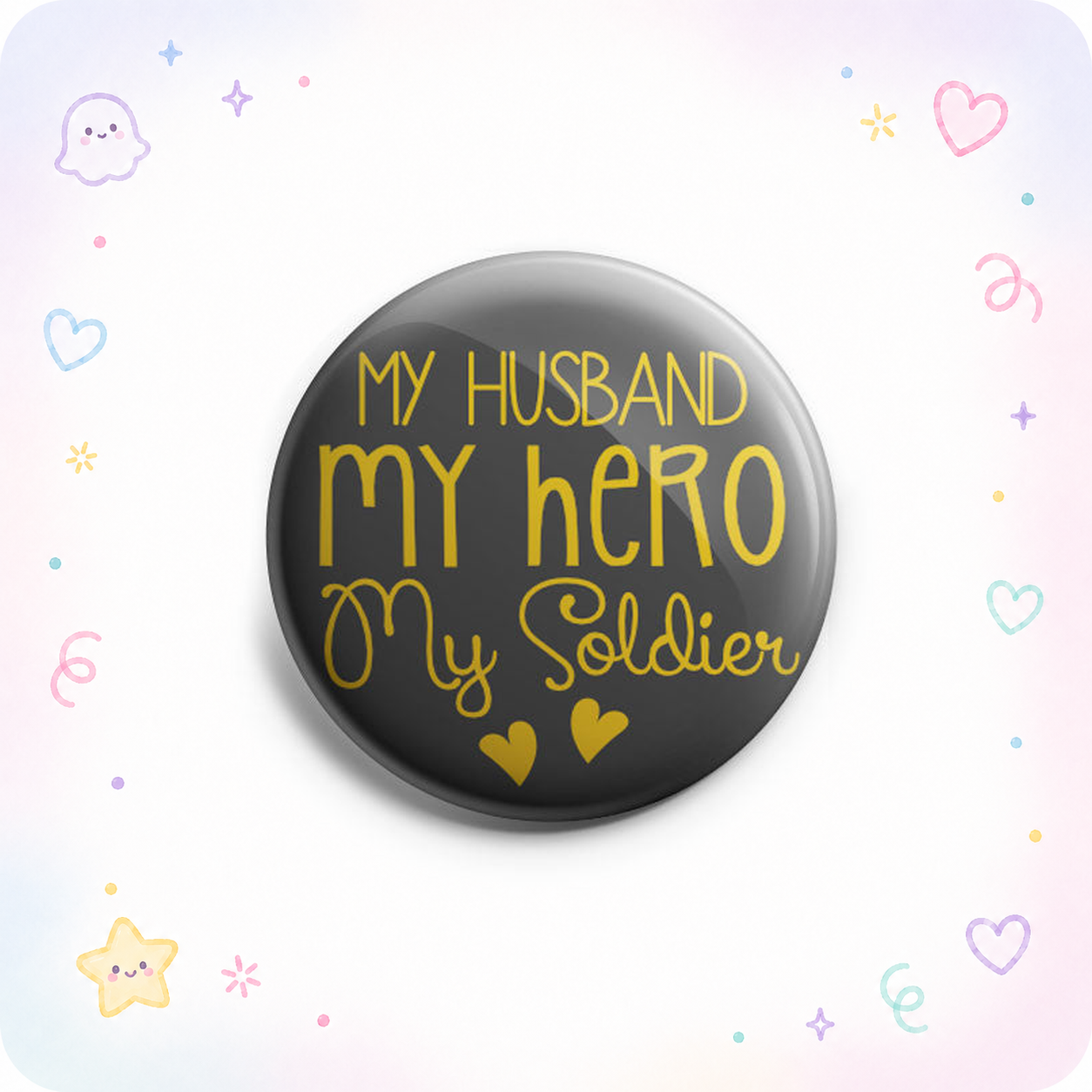 Husband. Hero. Soldier. Topper - - Topperswap