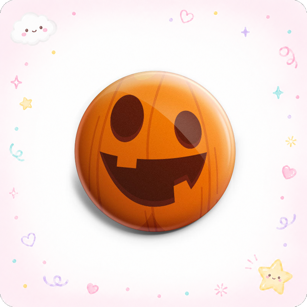 Toothy Pumpkin Topper - Vault - - Topperswap
