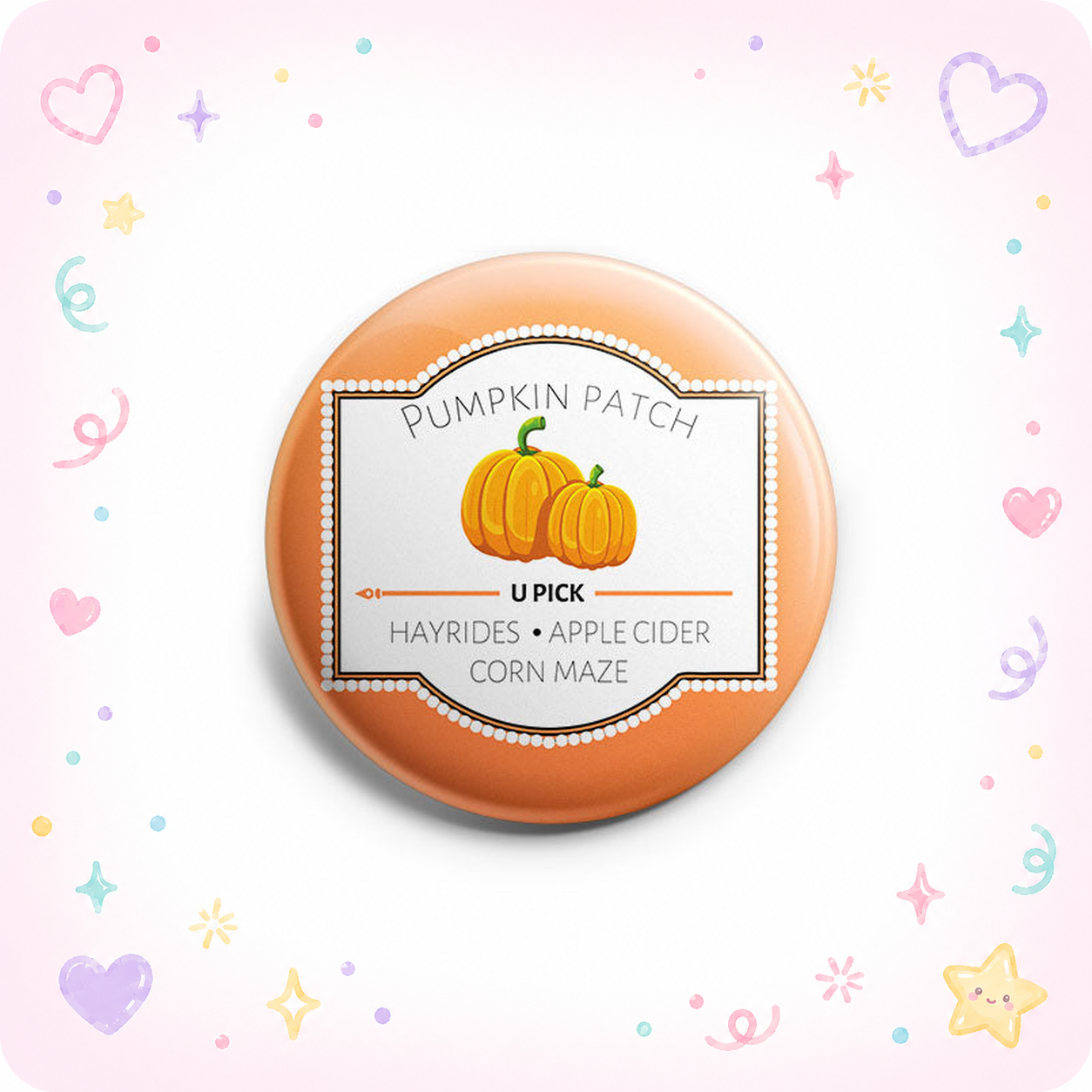 U Pick Pumpkins Topper - - Topperswap