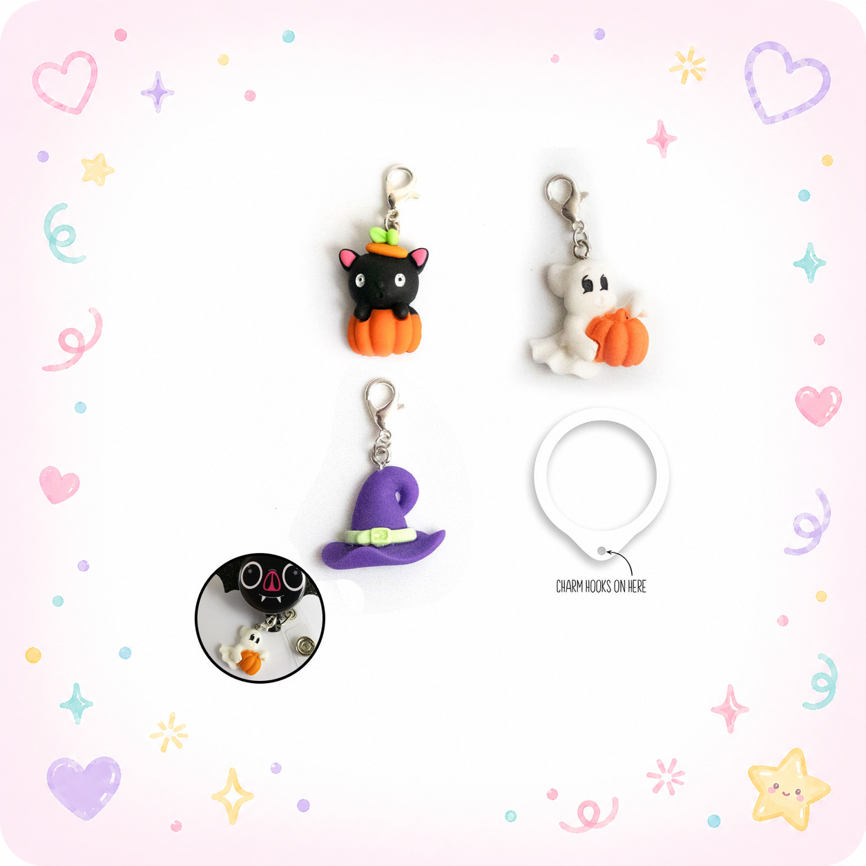 Halloween Charm Bundle 3-Pack + Charm Swapper - - Topperswap