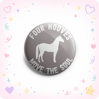 Four Hooves Move The Soul Topper