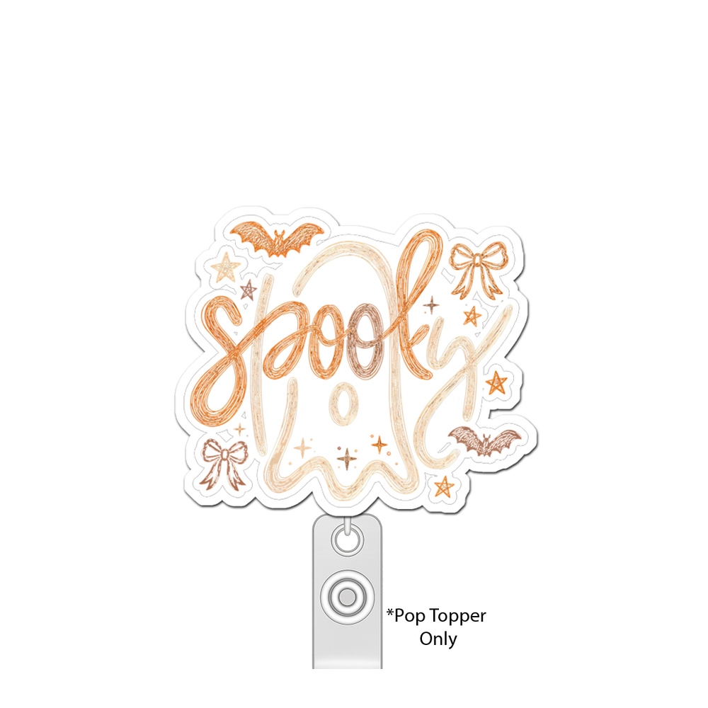 Spooky Vibes Warrior Pop Topper