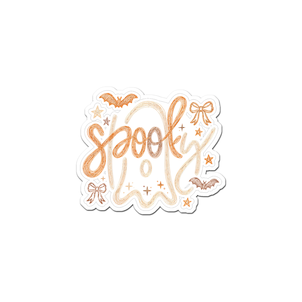 Spooky Vibes Warrior Sticker