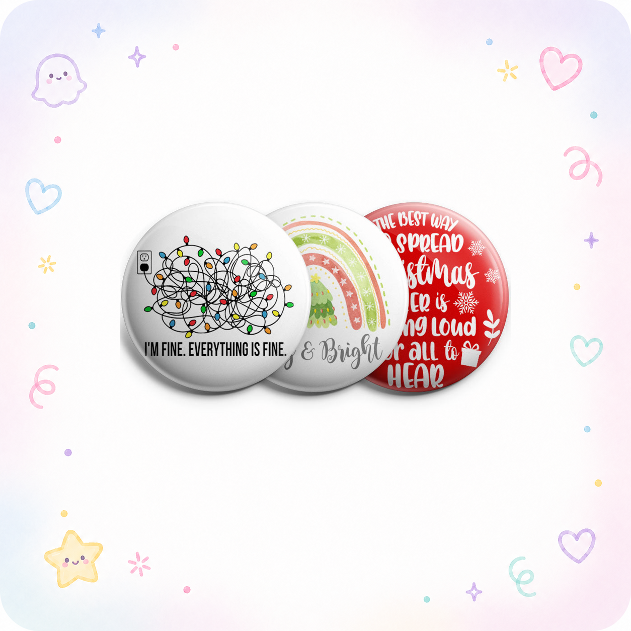 Merry and Bright 3-Pack (Save 5%) - - Topperswap