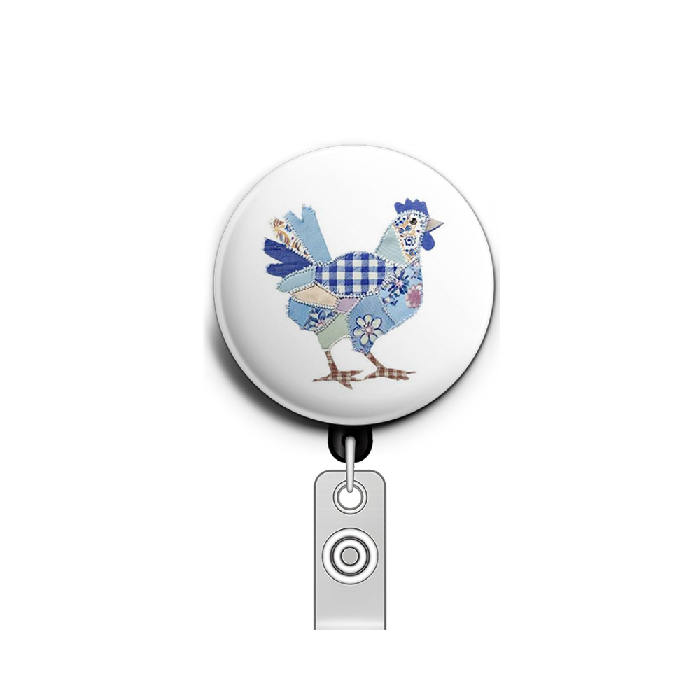 Patchwork Poultry Swapfinity Retractable ID Badge Reel