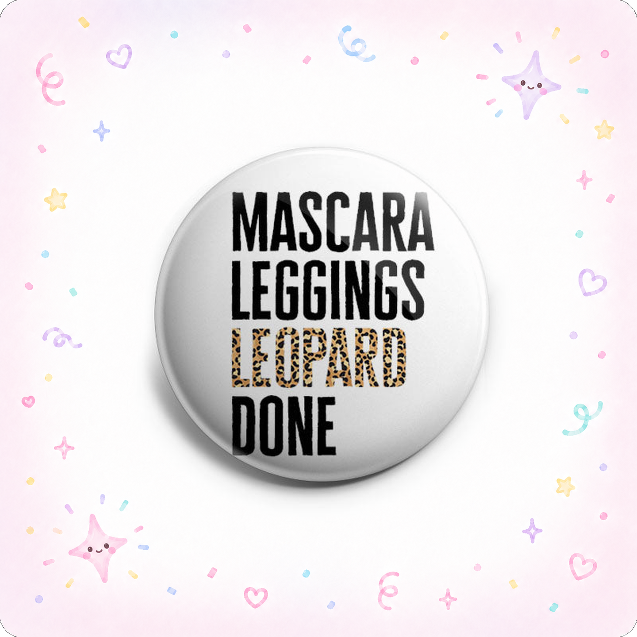 Mascara Leggings Leopard Topper - - Topperswap