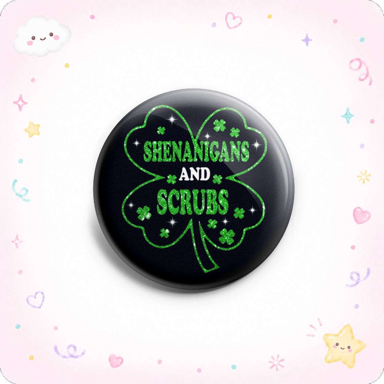 Shenanigans and Scrubs Topper - - Topperswap