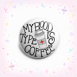 Coffee Blood Type Topper