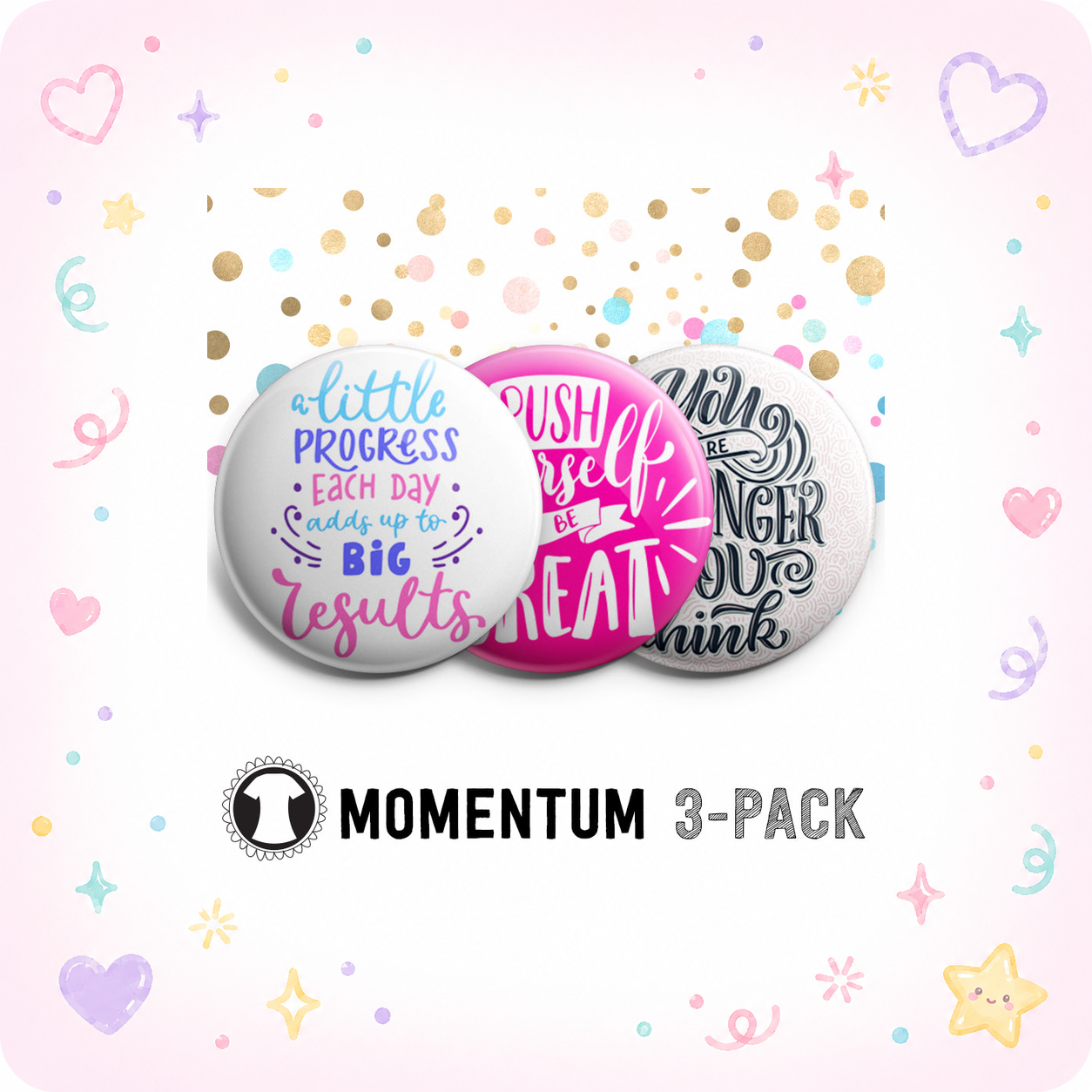 Momentum 3-Pack (Save 5%) - - Topperswap