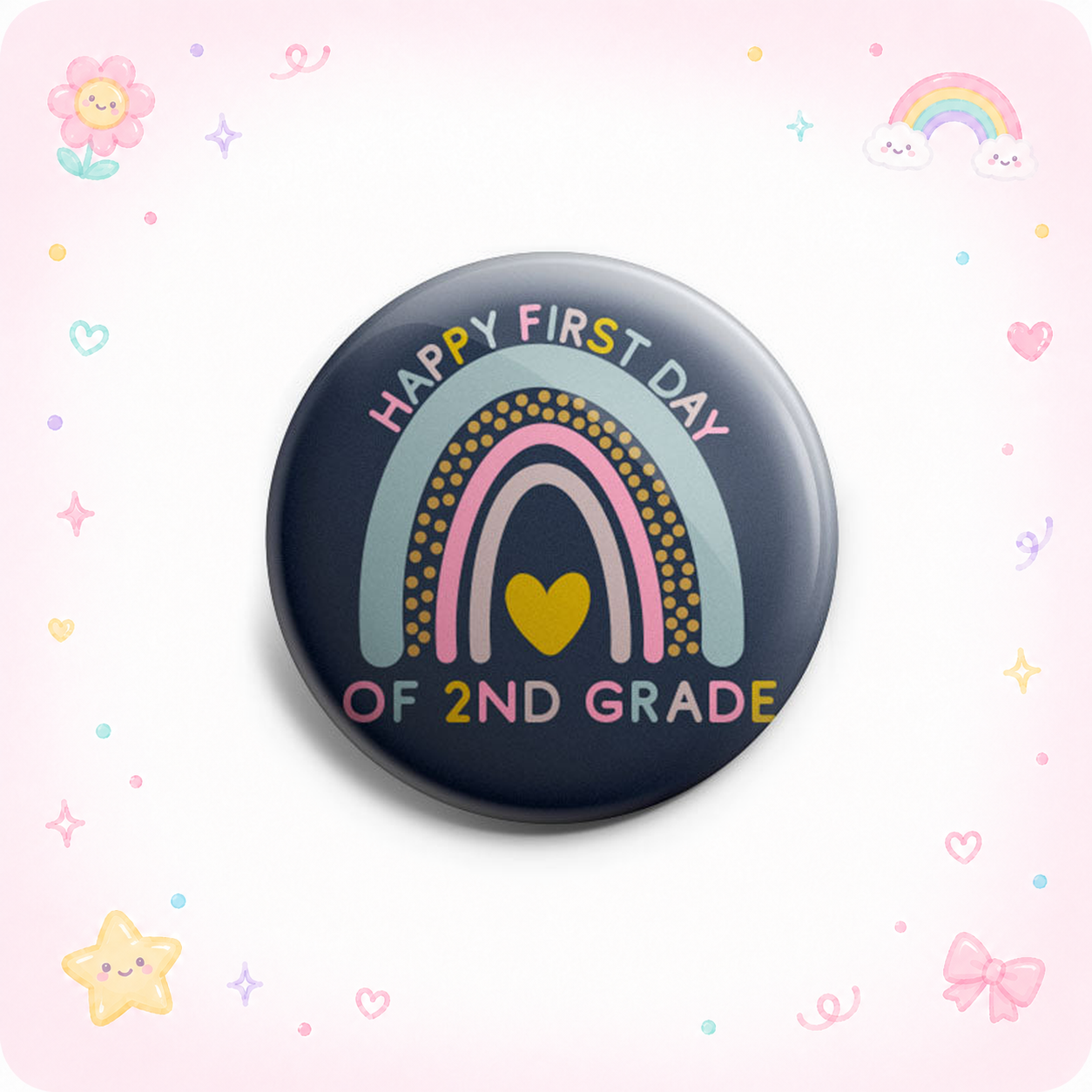 First Day Rainbow 2nd Topper - - Topperswap