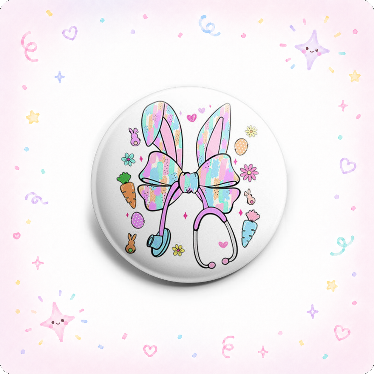 Easter Bunny Nurse Topper - - Topperswap