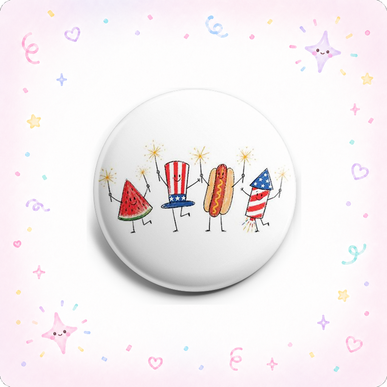 Patriotic Picnic Topper - - Topperswap
