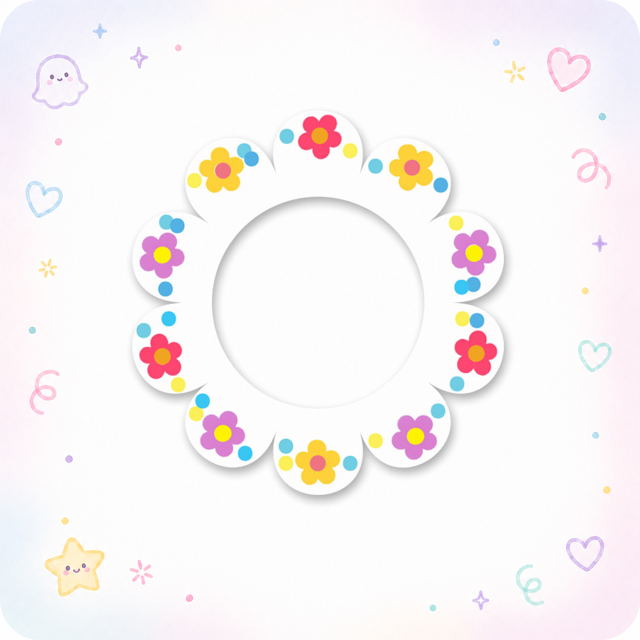Confetti Floral Swapper - - Topperswap