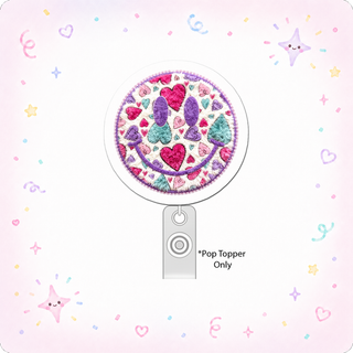 Smiley Heart Wizard Pop Topper