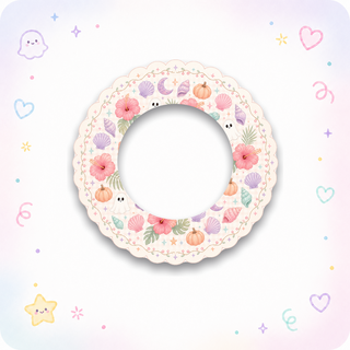 tropical halloween pattern Swapper Frame