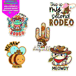 Rodeo Roundup Sticker 5-Pack